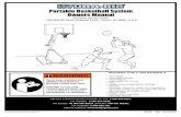 Portable Basketball System Owners Manual - Atlanta …atlantahoops.com/pdf/huffy/74007.pdf ·  · 2007-11-06Toll-Free Customer Service Number for U.S: 1-800-558-5234, For Canada: