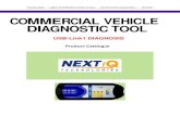 COMMERCIAL VEHICLE DIAGNOSTIC TOOL - Obd2tool€¦ · COMMERCIAL VEHICLE DIAGNOSTIC TOOL ... 2300 / 2800 Series 2300 - 6 Cylinder FGA ... Nissan J2534 ECU Reprogramming Software (NERS)
