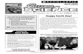 SEPT OCT NOV/DEC JAN FEB MAR APR MAY Happy Earth …teacher.scholastic.com/scholasticnews/magazines/superscience/pdfs/... · data; drawing conclusions; interpreting results. ... •