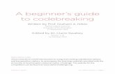 A beginner's guide to codebreaking 1 - Cipher Challenge beginner’s guide to codebreaking Written by Prof. Graham A. Niblo Mathematical Sciences ... RMKKWLiRatFMLs that haXe AeeL
