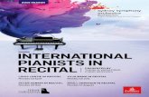 INTERNATIONAL PIANISTS IN RECITAL · 6 ABOUT THE ARTIST ELIAS French-Canadian pianist Louis Lortie studied in Montreal with Yvonne Hubert (a pupil of Alfred Cortot), and later with