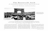 The Roosevelt Archtheodore-roosevelt.com/images/trenvpics/storyofthearch.pdf · The Roosevelt Arch, the formal North Entrance to Yellowstone National Park at Gardiner, Montana, has