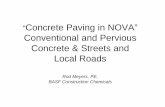 AAMaster Pervious Concrete Structural Design - vrmca.com · Report ACI 522R-Pervious Concrete, ... “Guidance for structural design of conventional concrete pavements is provided