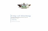 City of Stirling · The City of Stirling Local Planning Scheme No.3 PREAMBLE This Town Planning Scheme of the City of Stirling consists of this Scheme Text and the Scheme