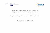 ESM TODAY 2014 - Pennsylvania State Universityassets.engr.psu.edu/ESM/docs/esm-today-abstracts/ESM Today-2014...ESM TODAY 2014 11th Graduate ... sonic guided waves that exist in plates