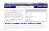THE IFTA NEWS - December.pdf · [Type a quote from the document or t Lonette L. Turner CEO ... IFTA, Inc. CEO, ... The Board reviewed the Contingency Plan, the Succession Planning,