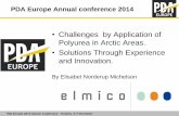 Challenges by Application of Polyurea in Arctic Areas ... · Challenges by Application of Polyurea in Arctic Areas ... (green) concrete. ... PowerPoint Presentation