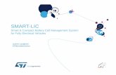 SMART-LIC - egvi.eu 2.1.pdf · Transfer of Smart‐LIC results to 48V applications ... Example BMS (SMART-LIC) 10 Presentation Title 4/9/2013. 2012 2025 5% passive balancing Costs