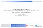 Dr Allan De Boos Australian Wool Innovation€¦ ·  · 2017-06-11Optimising fabric quality, ... §Prediction of faults – examples of faults ... Colour-woven light-weight Fabric
