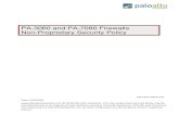 PA-3060 and PA-7080 Firewalls Non-Proprietary Security … · PA-3060 and PA-7080 Firewalls ... PAN-OS, for networking, security, threat prevention, and management functionality that