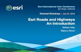 Esri Roads and Highways An Introduction - directionsmaps.uky.edu/esri-uc/esri_uc_2k12/Files/440.pdf · Technical Workshops | Esri International User Conference San Diego, California