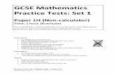 GCSE Mathematics Practice Tests: Set 1 - Ecclesfield Schoolecclesfield-school.com/.../10/04a-Practice-test-set-1-Paper-1H.pdf · GCSE Mathematics Practice Tests: Set 1 Paper 1H ...