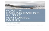 Youth Engagement in the National parks · YOUTH ENGAGEMENT IN THE NATIONAL PARKS 1 o YOUTH ENGAGEMENT IN THE ... CNP campaigns to protect and promote National Parks for the benefit