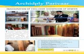 Archidply Parivaar ·  · 2014-03-04Archidply Parivaar v , I 2 n a I l o, n & D 2013 T ... Mumbai office celebrated Diwali Pooja on dtd. 03.11.14 ... Balaji Plywood -Morena Mr. Navin