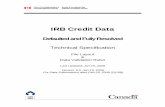 IRB Credit Data - osfi-bsif.gc.ca · IRB Credit Data Defaulted and Fully Resolved ... 30 Facility detail record ... Secondary Industry Classification System