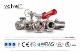 QUALITY ITALIAN VALVES, CABINETS, SKIDS,DRI AND … · GRP fiberglass piping and fittings ... as well as the design, ... WE CAN ACCURATELY SIZE MANUAL AND CONTROL VALVES, INCLUDING