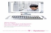 White Paper ICT as a Service and dynamic delivery of SAP applications. · ICT as a Service and dynamic delivery of SAP applications. ... Support business processes better with ICT.