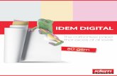 IDEM DIGITAL - Idempapers · Kyocera P Ricoh P* * * Xerox IGen P ... Improved precision of codes and information increases productivity ... CF 80 white 500 x x x