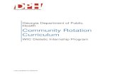 Community Rotation Curriculum 2016 - We Protect … Assignment: ... NO PRACTICE HOURS ..... 38 NCP Grading Rubric ... Community Rotation Curriculum ...