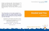 Alcohol and You LP 2010 - Inclusion Thurrock · Written by healthcare staff Nick Holdsworth, Pip Anslow, ... x Alcohol and You x Anxiety x Bereavement x ... You may be interested