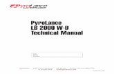 PyroLance LB 2000 W-D Technical Manualpyrolance.com/wp-content/uploads/2013/12/LB-2000-W-D-manual... · LB 2000 W-D Technical Manual ... Engine Maintenance ... abrasive operation