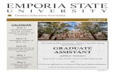 Distance Education Newsletter - Emporia State University April 2017.pdf · Distance Education Newsletter April 2017 CALENDAR April 5 Last day to withdraw from full semester classes