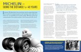 MICHELIN - readySC · Economic Development & Growth through Education 17 MICHELIN – GOING THE DISTANCE for 40 YEARS n November 2014, Michelin North America made history when the