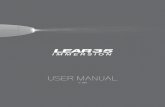 USER MANUAL - FSFX Packages · Learjet 35 available on the Flysimware website ... airplane's smoke system which does not work when all engines are off. This is a Flight Simulator