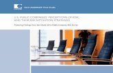 U.S. PUBLIC COMPANIES’ PERCEPTIONS OF RISK, … Think LEADERSHIP. Think Chubb. U.S. PUBLIC COMPANIES’ PERCEPTIONS OF RISK, AND THEIR RISK MITIGATION STRATEGIES Featuring Findings