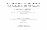 QUEEN MARY™S PSALTER - Bestiarybestiary.ca/etexts/warner1912/queen mary psalter - introduction... · queen mary™s psalter miniatures and drawings by an english artist of the 14th