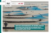 WATER GOVERNANCE IN BANGLADESH · NRPC National River Protection Commission ... PsPP Polluter's Pay Principle ... This report is a holistic review of water governance in Bangladesh,