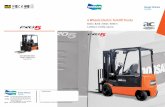 4 Wheels Electric Forklift Trucksdoosanlogistics.de/en/products/pro5_electric/documents… ·  · 2015-10-134 Wheels Electric Forklift Trucks B22X / B25X / B30X / B35X-5 ... YOUR