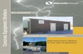 Concrete Equipment Shelters - Oldcastle Precast · Concrete Equipment Shelters PLANNER ... with travel limited to day- ... This width reduces transportation costs by eliminating expensive