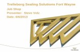 Trelleborg Sealing Solutions Fort Wayne - ipfw.edu · Trelleborg Sealing Solutions Fort Wayne ... TRELLEBORG SEALING SOLUTIONS 5S Daily Checklist 5S Committee approved new simplified