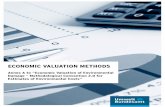 ECONOMIC VALUATION METHODS - … A 0 Introduction 4 A 1 Valuation where market prices are available 4 A 1.1 Market prices as indicators of scarcity ...