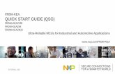 Quick start guide for FRDM-KEA - NXP Semiconductors USE Ultra-Reliable MCUs for Industrial and Automotive Applications FRDM-KEA QUICK START GUIDE (QSG) FRDM-KEAZ128 FRDM-KEAZ64 ...