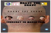 Brave the shave - WordPress.com€¦ ·  · 2017-03-16Brave the shave Four members of the Dumbarton Road Corridor Environment Trust (DRCET) and De’ils On Wheels team will BRAVE