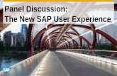 Panel Discussion: The New SAP User Experience Number of users of NWBC 2,800 Number of distinct NWBC menus for specific roles 71 Total SAPGUI transactions integrated 870 Total Web Dynpro