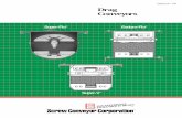 Catalog No. 105 Drag Conveyors - Kinnek · The combination trough-flight design partnership of the Super-V ... Screw Conveyor Corporation, ... The Enduro-Flo Drag Conveyors have been