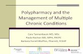 Polypharmacy+and+the+ Managementof+Mul4ple+ ChronicCondions+€¦ · AssistantProfessor,+Departmentof+Family+Medicine,+University+of+ ... Group/Panel+discussion+on+prescribing+cascades+!