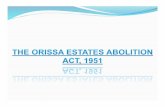 April 1936 ,ODISHA Sub division of Madras Presidency ...rotiodisha.nic.in/files/TRAINING MATERIAL/PPT/REVENUE/OEA...ON 1st April 1936 ,ODISHA came in to being with erstwhile Cuttack,