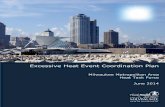 Excessive Heat Event Coordination Plan - City Homecity.milwaukee.gov/ImageLibrary/Groups/healthAuthors/DCP/PDFs/... · Excessive Heat Event Coordination Plan ... Extreme heat is the