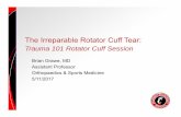 The Irreparable Rotator Cuff Tear - Home - Foundation for ... · for the irreparable rotator cuff tear ... Irreparable Rotator Cuff Tear (IRCT) ... Microsoft PowerPoint - 1155 IRRCT_2017