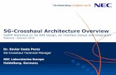 5G-Crosshaul Architecture Overview5g-crosshaul.eu/wp-content/uploads/2016/05/5G-Crosshaul... · 5G-Crosshaul Architecture Overview ... ATOS, Ericsson, Interdigital, NEC, Nokia ...