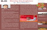 Bharatiya Jain Sanghatana e-bulletin Changing Outlookbjsindia.org/newsite/pdf/Newsletter/2015/2015_August_E...Marching incessantly towards True Social Independence Women & children