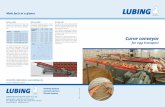 Curve conveyor - Home - Lubing · Curve conveyor for egg transport Construction, function, technical details Intermediate drive Conveyors over approx. 50 m length need an intermediate