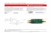 AC Coupled Single Supply Amp - Texas Instruments component selection, simulation, complete PCB schematic & layout, bill of materials, and measured performance of useful circuits. Circuit