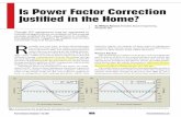 Is Power Factor Correction Justiﬁ ed in the Home? ACDC/Power Factor Correction... · Power Electronics Technology May 2007 36 Is Power Factor Correction Justiﬁ ed in