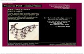 ETRUSCAN VINE NECKLACE - Learn To Bead Vine Necklace...The Etruscan Vine Necklace is a necklace that is a fun beginner/intermediate ... (Series 5301), gold filled beads, ... and has