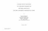 Chart summary of Connecticut changes to Uniform Commercial Code Article 9€¦ ·  · 2010-11-03CONNECTICUT CHANGES TO UNIFORM VERSION OF ... Connecticut of UCC Article 2A. ... (1)”